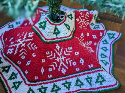 Mosaic Tree Skirt