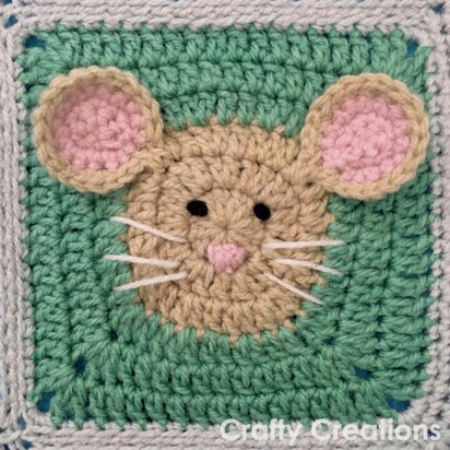 Mouse Granny Square