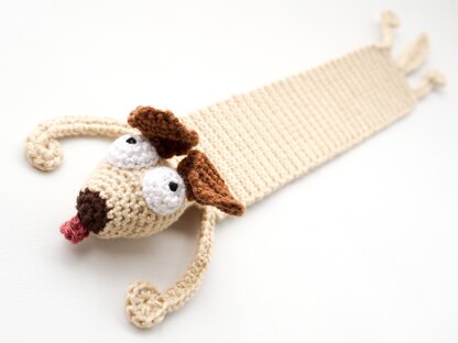 Dog Bookmark Crochet Pattern