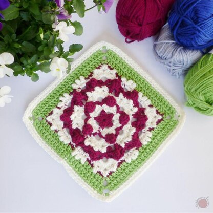 Popping Flower Square