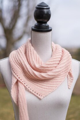 Dream Ridges Shawlette