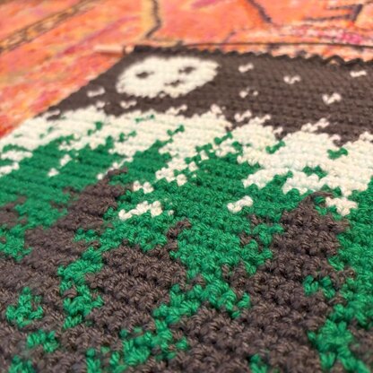 Forest at Night Tapestry Crochet Pattern