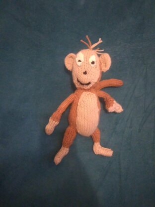 Knitted Monkey