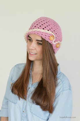 Strawberry Eclair Cloche Hat