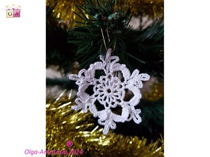 Crochet snowflake 95