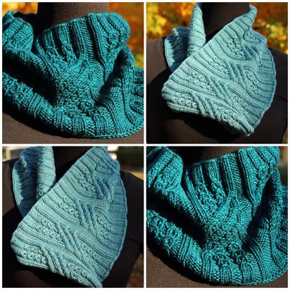 Turquoise Trail Cowl