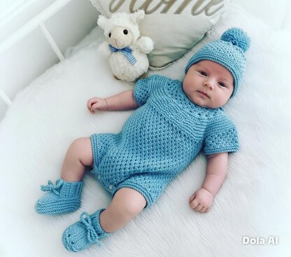 "Wisteria" Romper set