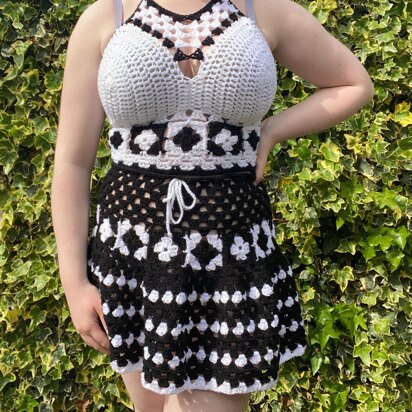 Mono Top and Skirt - Block Party