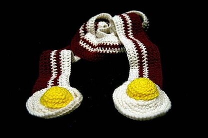 Bacon and Eggs Scarf