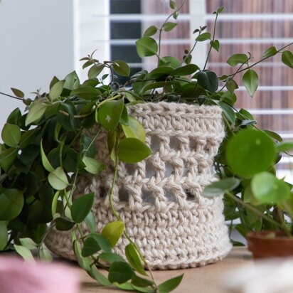 Basket Melilla in Hoooked Jute - Downloadable PDF