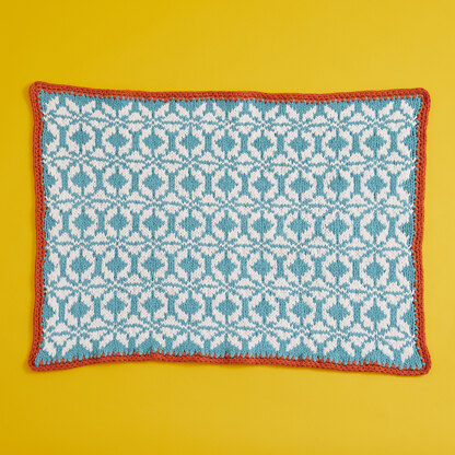 Paintbox Yarns Funky Fairisle Wall Hanging PDF (Free)