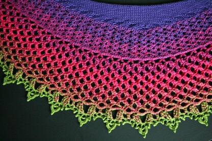 Dragonfruit Shawl