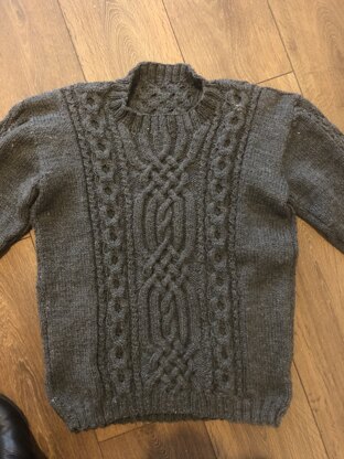 Aran jumper