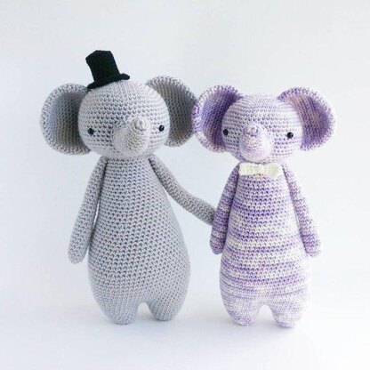 Elephant with Hat Crochet Amigurumi Pattern