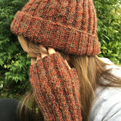 Twirling Hat and Mittens