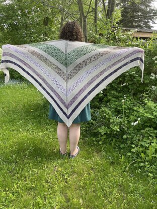 Lilac Shawl