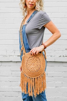 Bernat Boho Inspired Crochet Bag