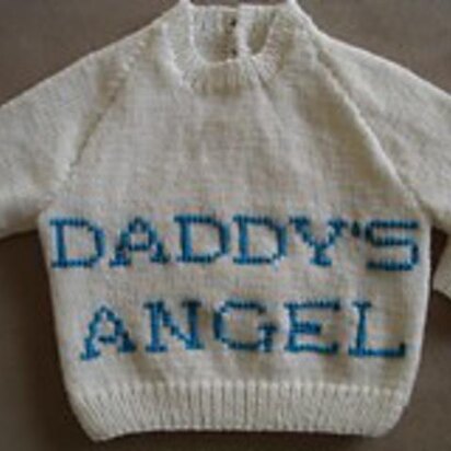 "Daddy's Angel" jumper