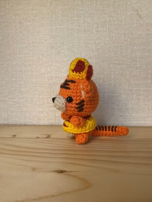 Lucky Tiger amigurumi