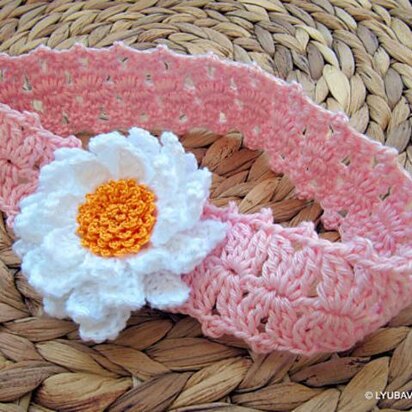 Gorgeous Daisy 4 Layers Flower Headband