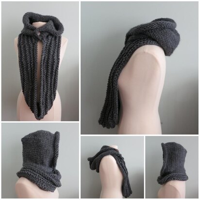 Hoodie Cowl Super Bulky Yarn