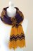 Purple Gold Scarf