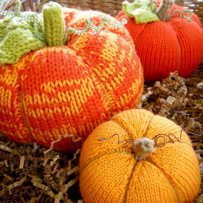 Knit Pumpkin Patch