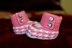 Daisy Stars Baby Booties