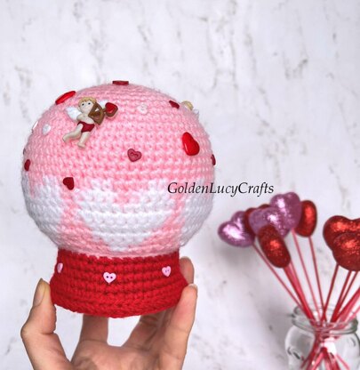 Valentine’s Day Snow Globe