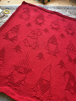 Christmas Gonk Blanket