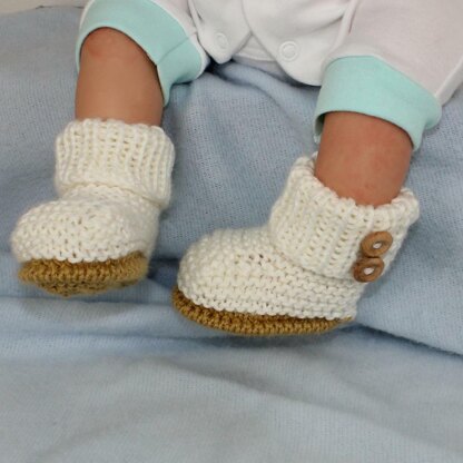 Baby Simple Unisex Booties