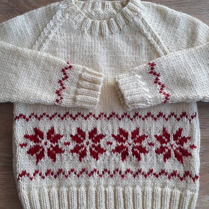 Snowflake Christmas Sweater