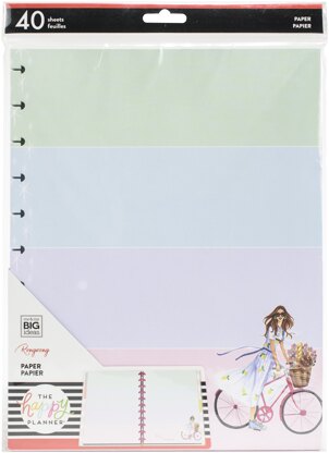Happy Planner Big Fill Paper 40/Pkg - Adventure X Rongrong