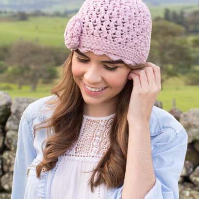 Lilac & Lace Cloche Hat