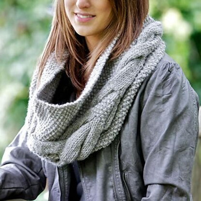 Cove cardigan and snood