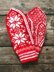 Snowflakes Selbu Mittens