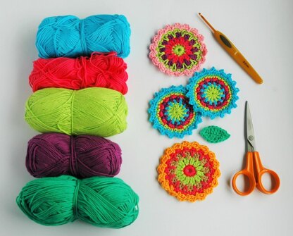 Crochet Flower Garden