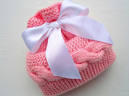 Pattern Knitting Baby Hat Newborn Hat