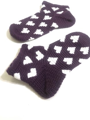 Hearty Party Socks