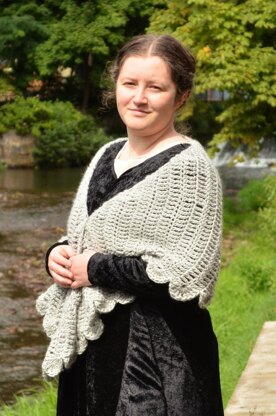 Dove wings shawl