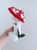 Fly Agaric mushrooms crochet penis