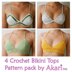 Four Bikini Tops Pack_ PBK4
