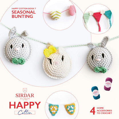 Sirdar Seasonal Bunting (Happy Cotton Book 7)