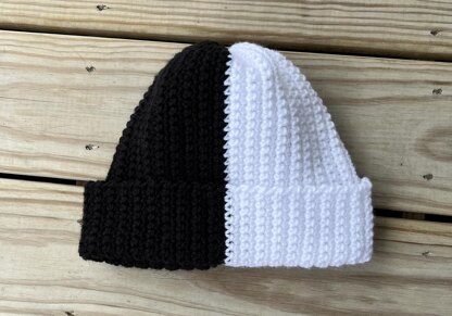 Split Colour Beanie