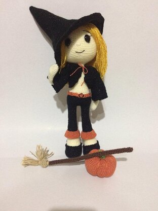Cute Witch Wendy Amigurumi
