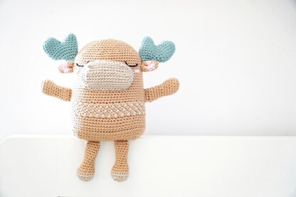 Rufus the Moose Amigurumi