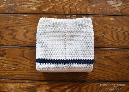 Nantucket Nautical Baby Blanket