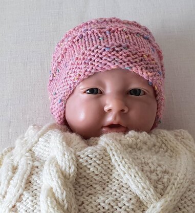 Ally - 8ply prem baby beanie