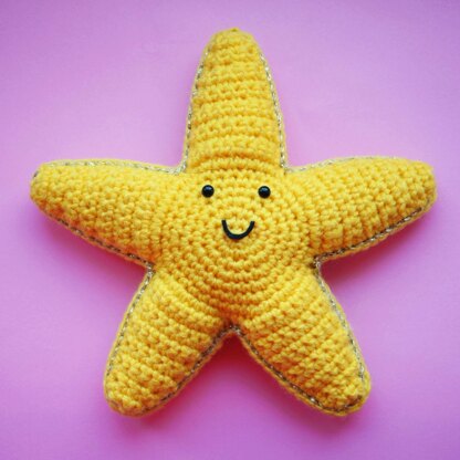 Eric the Starfish (crochet pattern)