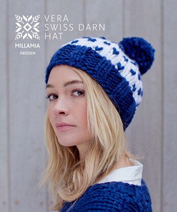 MillaMia Vera Swiss Darn Hat PDF